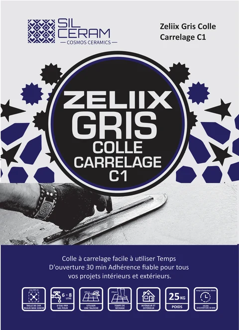 Face avant du packaging ZELIIX GRIS